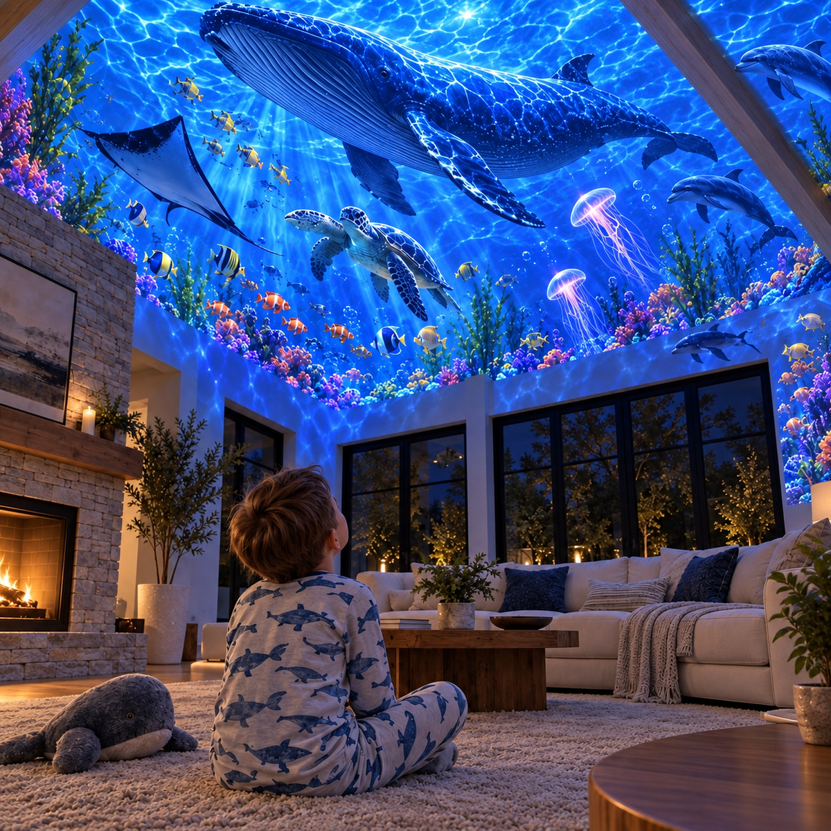 OceanTwirl™ 360° Rotating Ocean Projector